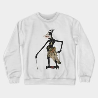 petruk puppet java Crewneck Sweatshirt